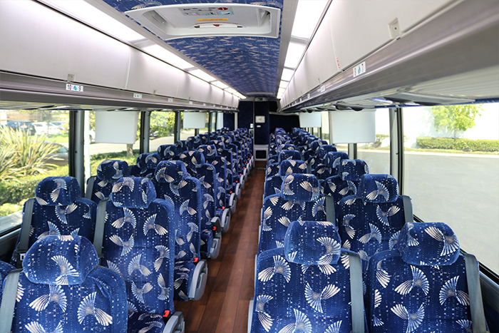 onboard restroom on bus